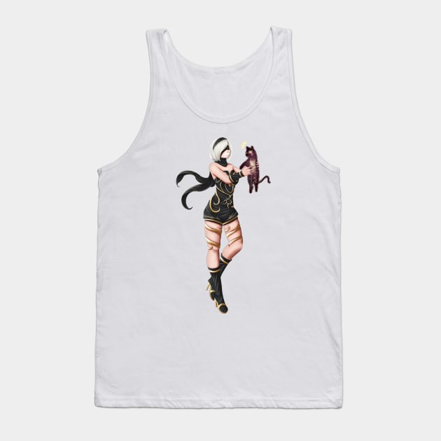 2n x Dusty B Tank Top by Antonydraws